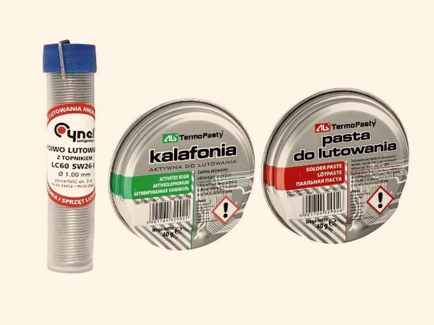 Przygotowanie narzędzi do lutowania
