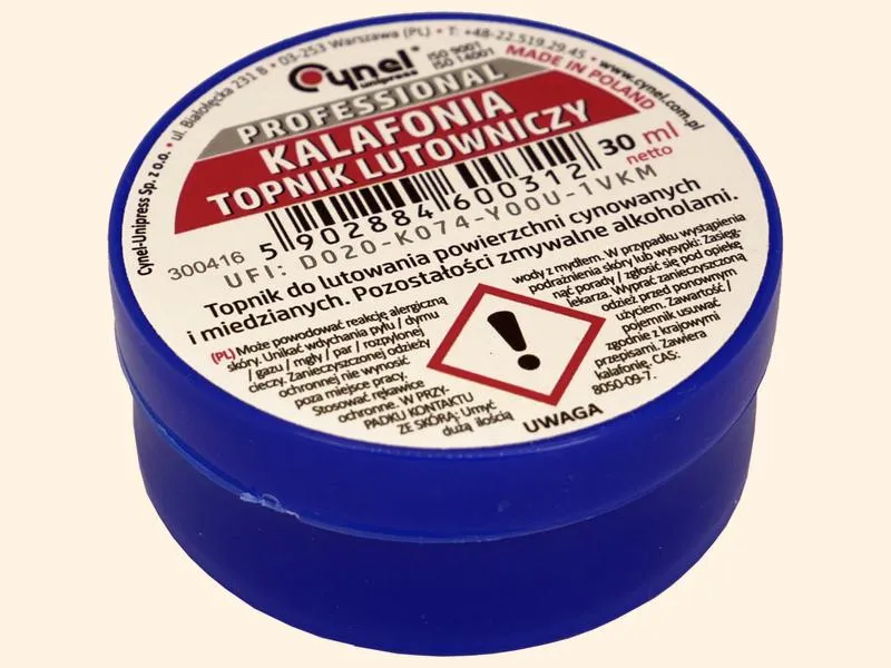 Zastosowanie kalafonii